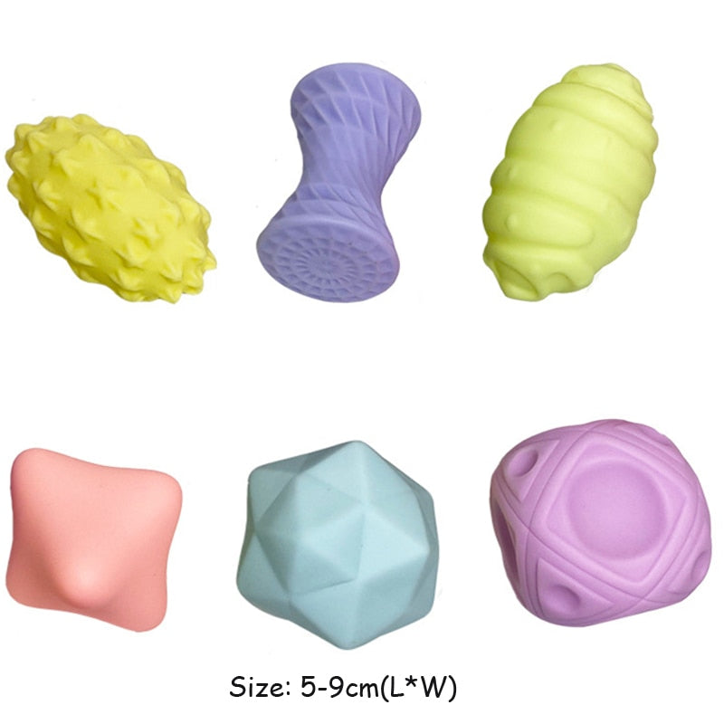 Baby Toy Ball Develop Infant Tactile Senses Toy Touch Ball Children Toys Baby Training Ball Massage Soft Ball 0 12 Months.