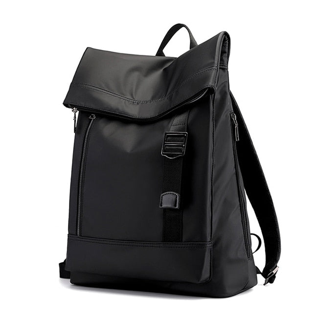 Large Capacity Backpack Business Laptop Backbag Roomy Anti-theft Comfortable Business Men Leisure Backpack Black.