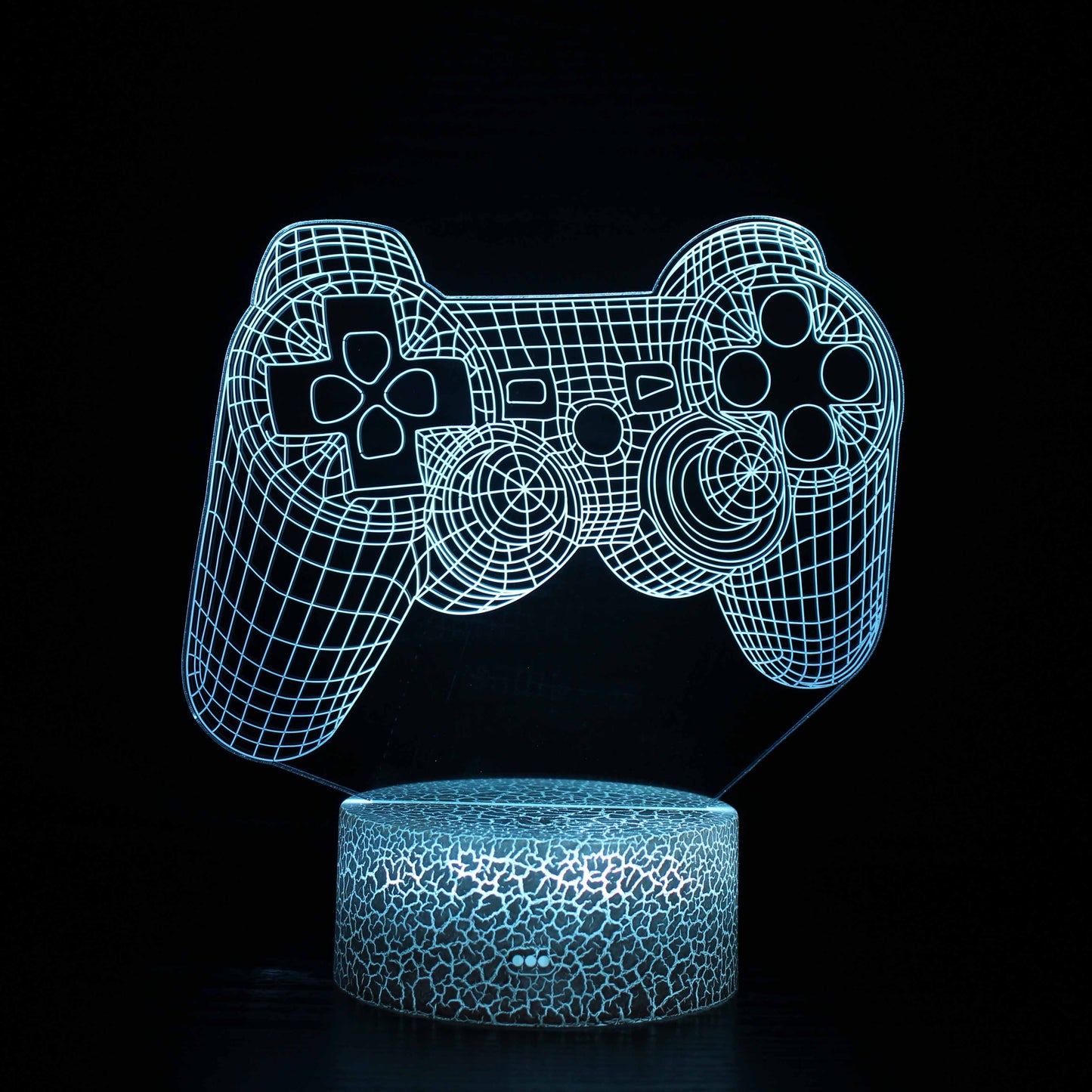 3D Night Lamp Gaming Room Desk Setup Lighting Decor on the table Game Console Icon Logo Sensor Light for Kids Bedside Gift.