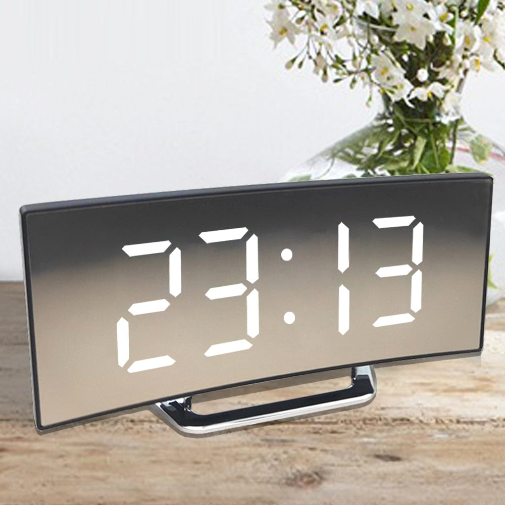 Digital Alarm Clock Alarm Clocks for Kids Bedroom Temperature Snooze Function Desk Table Clock LED Clock Electronic Watch Table.