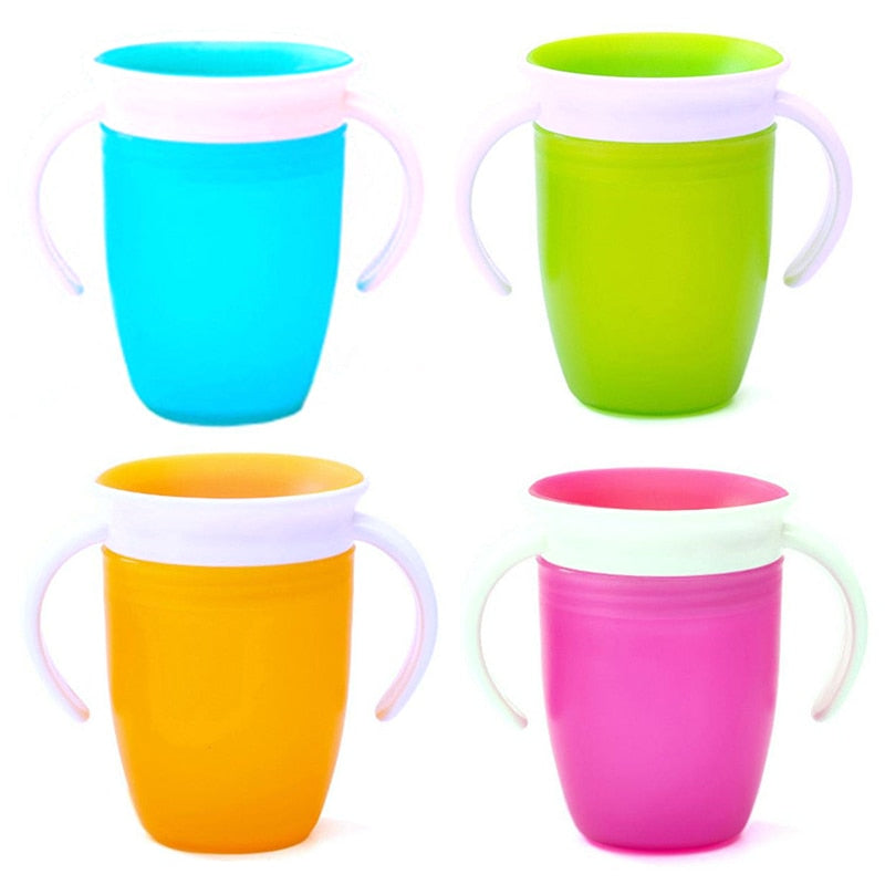 Kids Silicone 360 Leak-proof Baby Child Drinking Cup Baby Cup Anti-choke Water Cup Children's Learning Drinking Cup