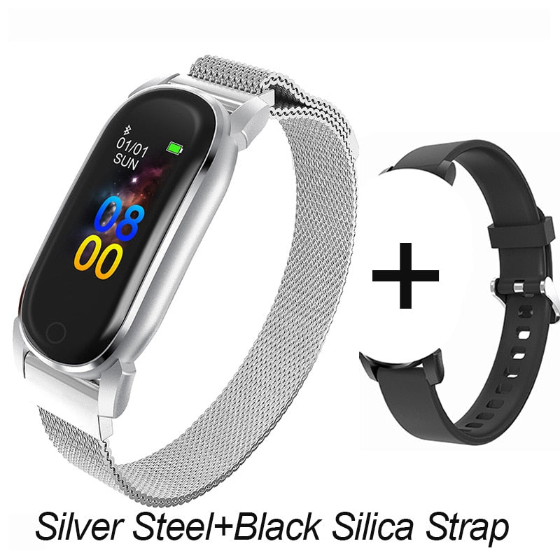 Smart Bracelet YD8 Temperature Measurement Thermometer Band Men Women Heart Rate Sleep Fitness Tracker Clock Sport Smartwatch
