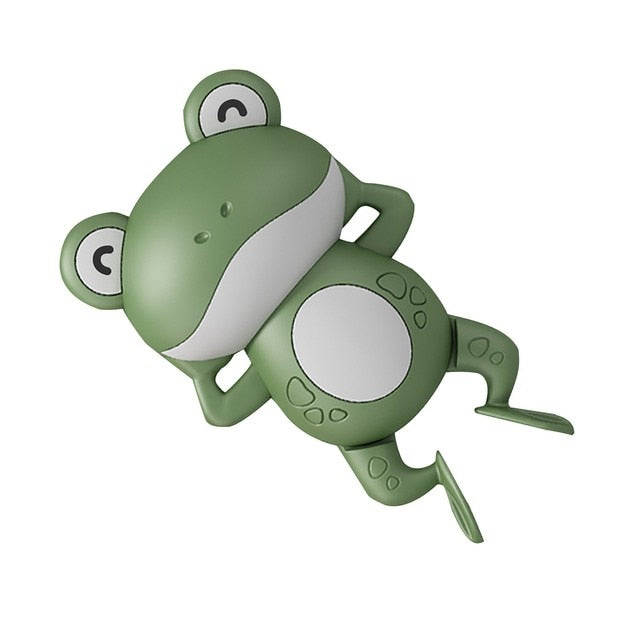 Baby Bath Toys For Children New Baby Bath Swimming Bath Toy Cute Frogs Clockwork Bath Toy brinquedos infantil игрушки для детей.