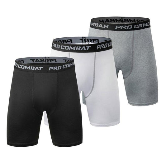 Men Sports Leggings Fitness Elastic Compression Tights Quick Drying Running Training Fitness Stretch Pants