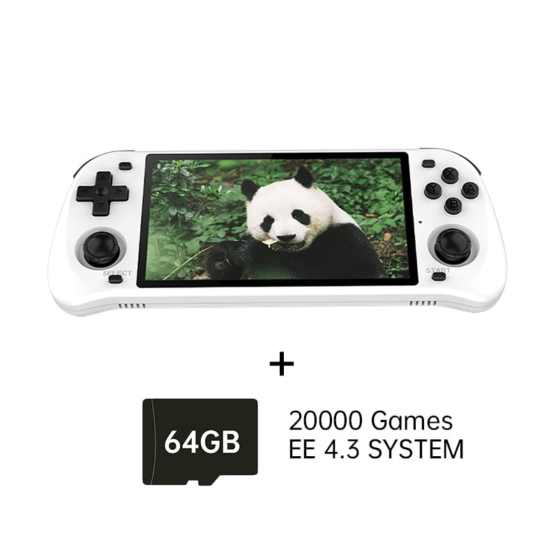 POWKIDDY Max2 Retro Open Source System RGB10 max 2 Handheld Game Console RK3326 5.0-Inch IPS Screen 3D Rocker Gift.