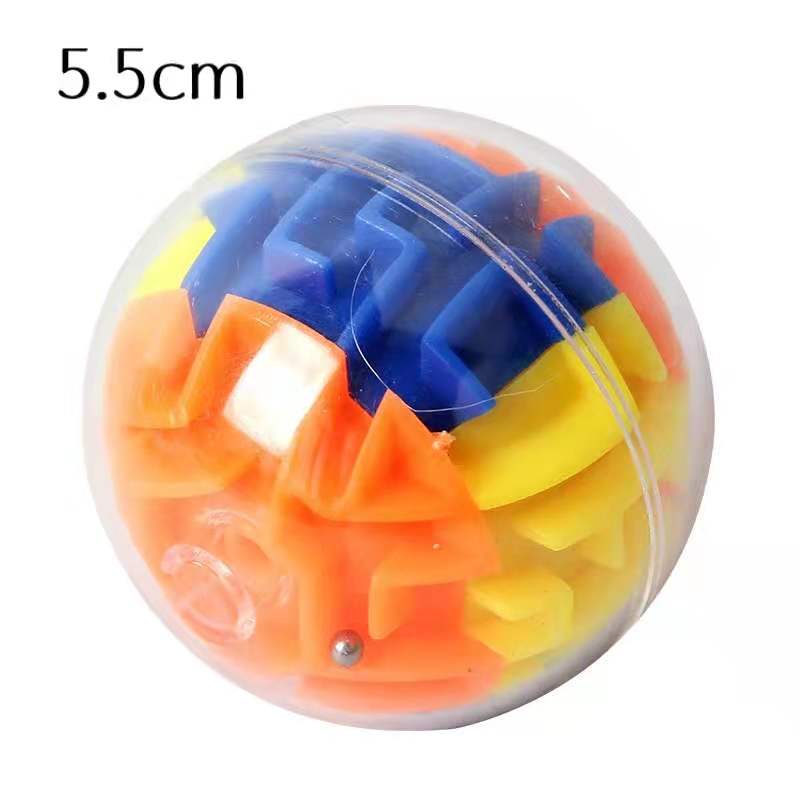 TOBEFU 3D Maze Magic Cube Transparent Six-sided Puzzle Speed Cube Rolling Ball Game Cubos Maze Toys for Children Educational.