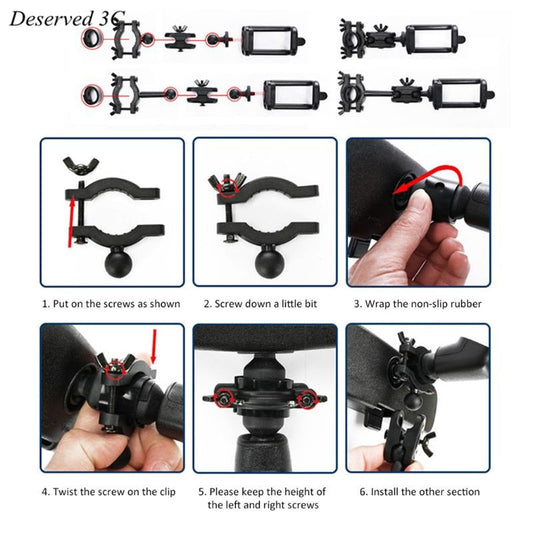 Car Phone Holder Adjustable Rear View Mirror Mount Stand for Mobile Phone GPS.