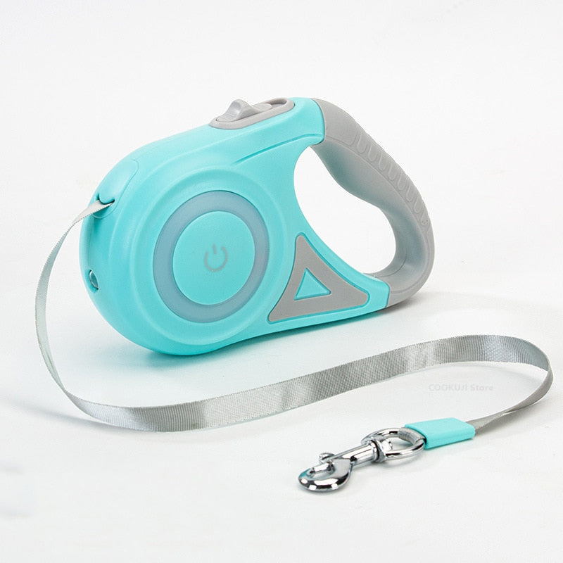 Xiaomi PETKIT Automatic Telescopic Dog Leash Dog Chain Small Medium Dog Leads 4.5m Headlamp Retractable Glow Dark Dog Supplies