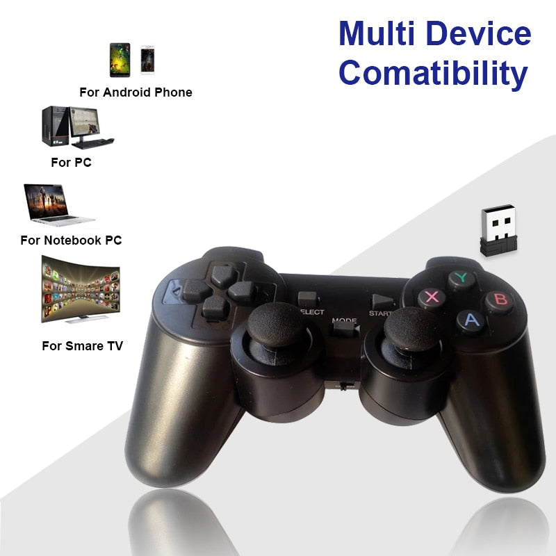 2.4Ghz Wireless Gamepad For Super Console X-pro Game Controller USB Joystick For TV Video Game Console Android TV BOX Phone.