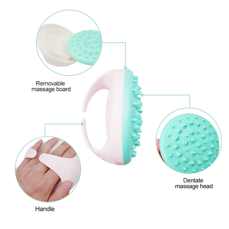 New Handheld Bath Shower Anti Cellulite Full Body Massage Brush Slimming Beauty