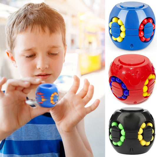 Anti Stress Cube Little Rotating Cube Kids Stress Relief Toy For Adults kids Plastic 5-7 12-15 years антистресс