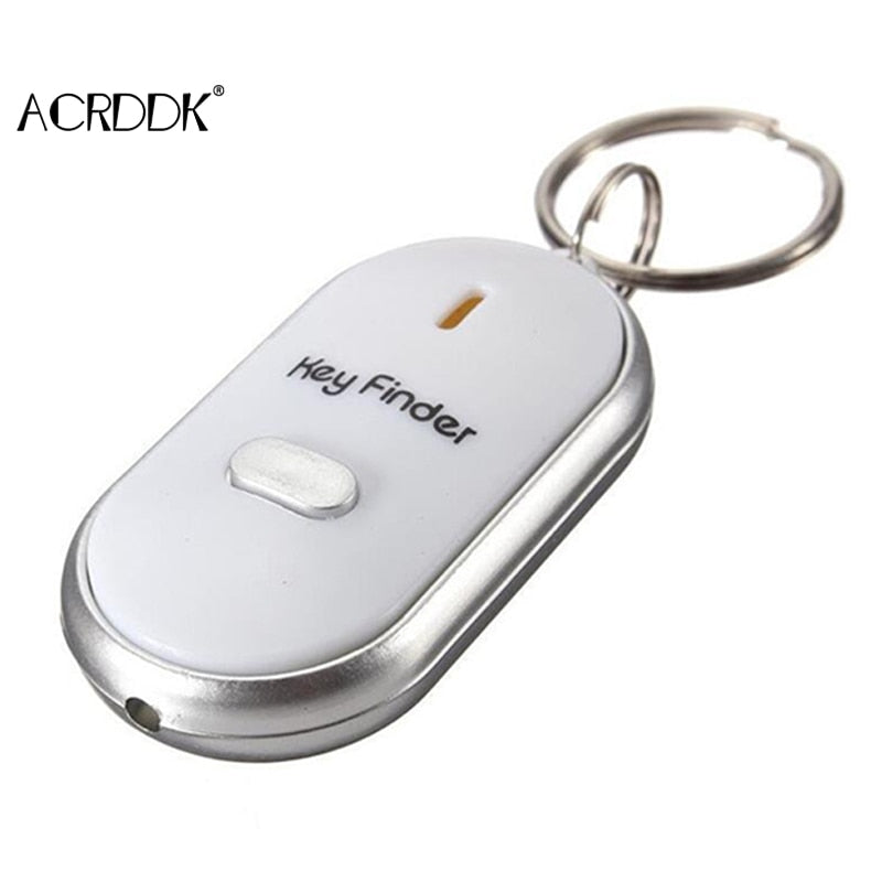 Wireless Whistle Key Finder Keychain For Women Men Anti-lost Device Keyrings Electronic Anti-theft Key Search Elder Sos Tracker.