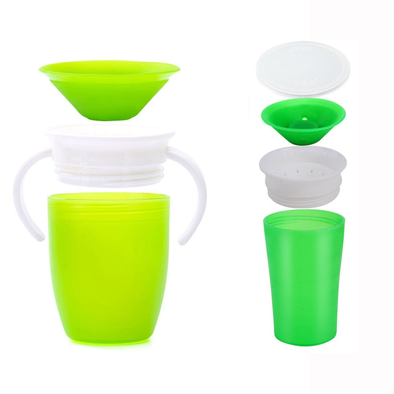Kids Silicone 360 Leak-proof Baby Child Drinking Cup Baby Cup Anti-choke Water Cup Children's Learning Drinking Cup