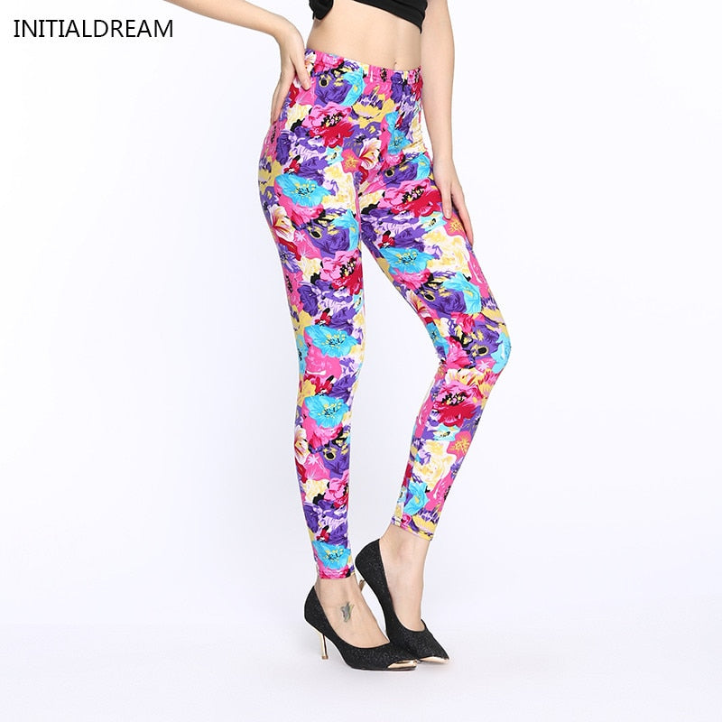 2022 Camouflage Printing Elasticity Leggings Fitness Pant Legins Casual Legging For Women