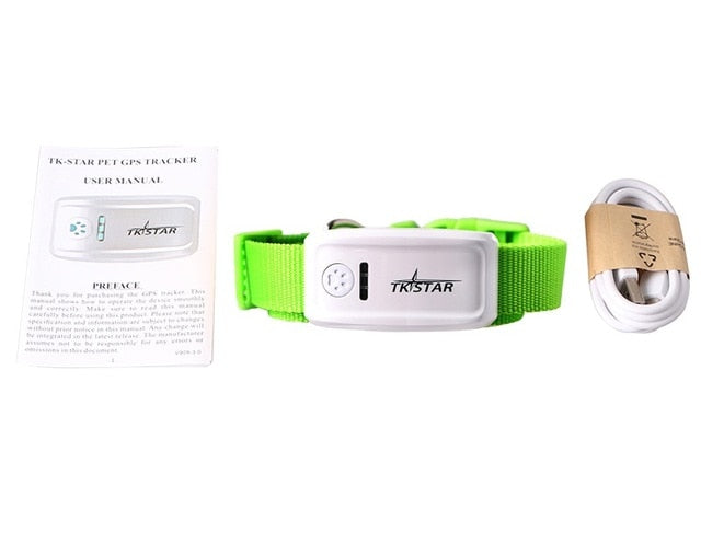 Dog GPS Tracker TK909 Waterproof IP65 Geo-fence 400h Standby Mini GPS Locator For Dog GPS For Cat Collar Voice Monitor FREE APP.
