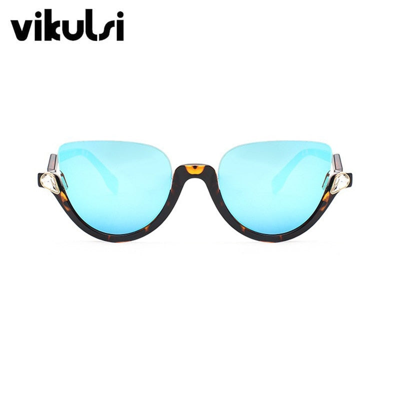 Luxury Diamond Cat Eye Shades Sunglasses Women 2017 Unique Brand Designer Clear Sun Glasses Fashion Style Sunglasses UV400 Gafas