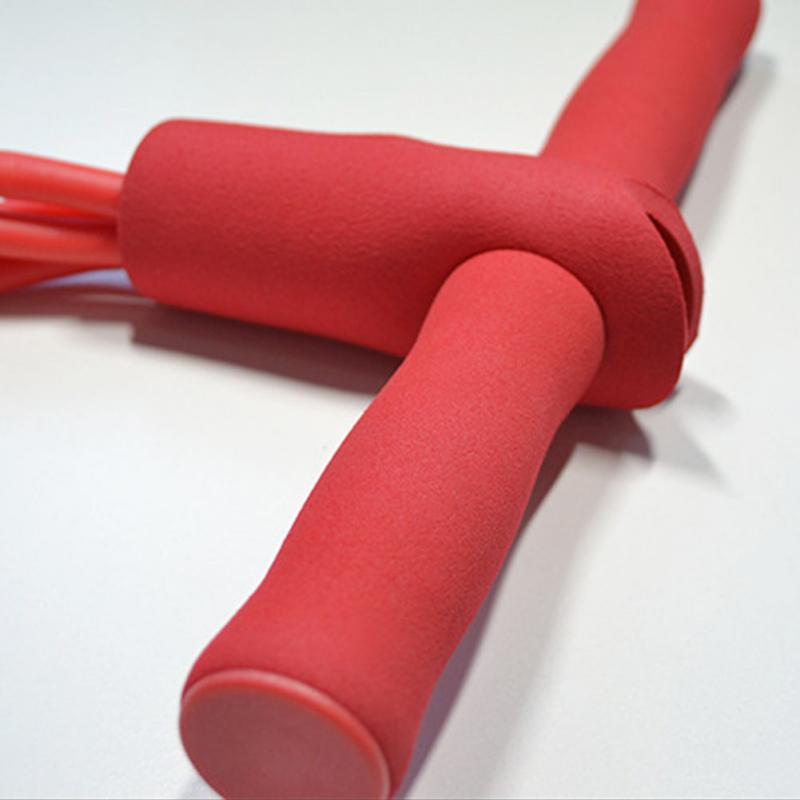 Fitness Resistance Bands 4 Tube Strong Latex Elastic Pedal Exerciser Pilates yoga fitness equipment