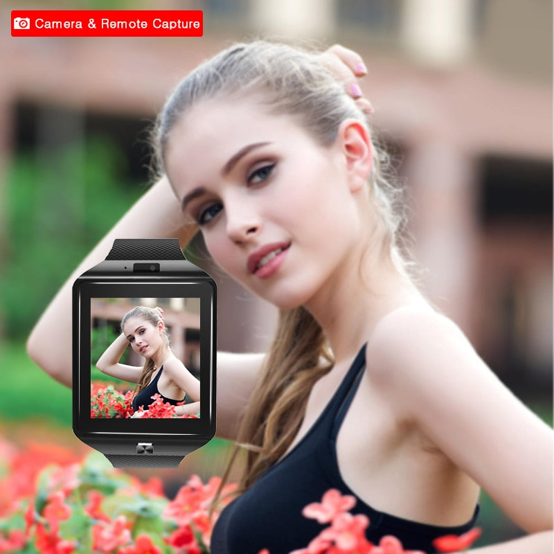 Bluetooth Smart Watch With Camera Bluetooth WristWatch SIM Card Camera DZ09 Smartwatch Men For Apple iPhone Samsung Android.
