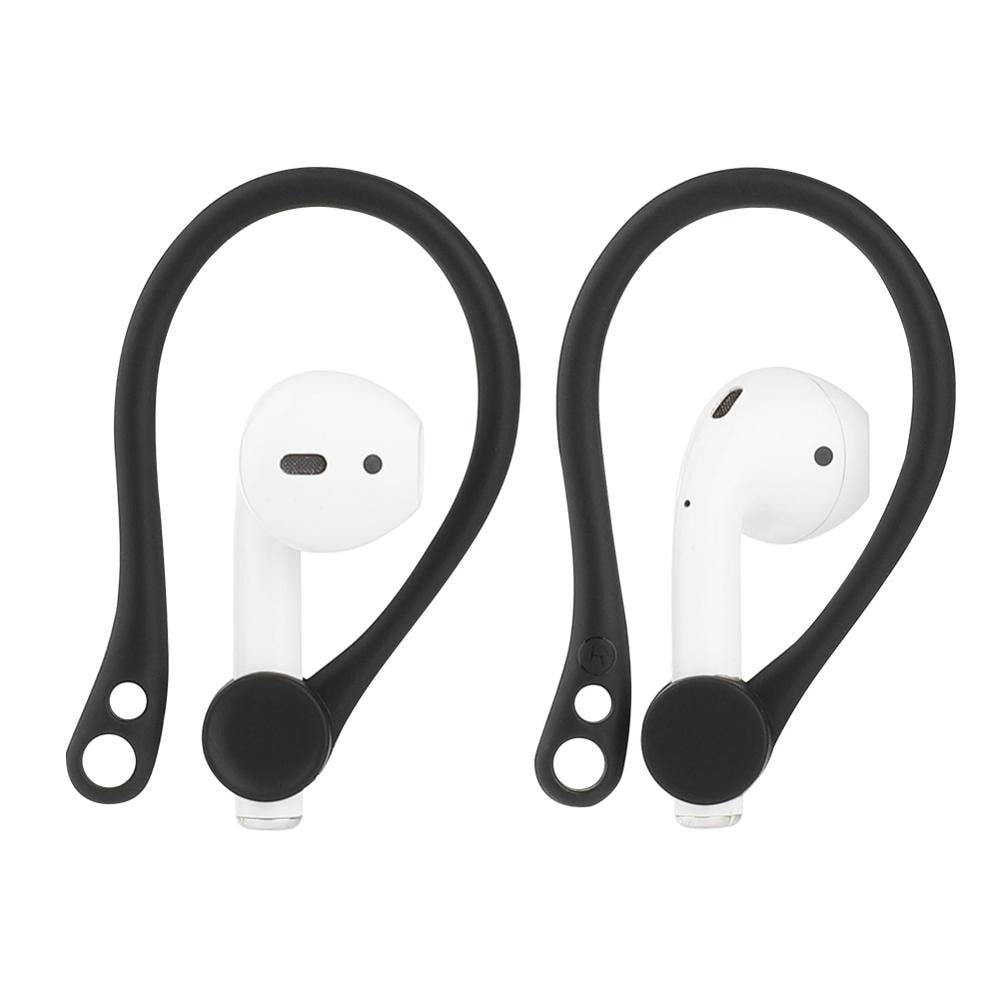 Luxury Anti lost earpods hook for Airpods holder headphone case silicon sport ear hook air pods protection earbuds accessory