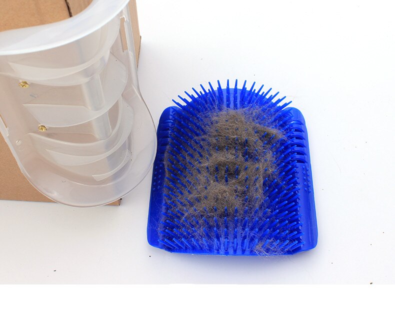 Pet Cat Self Groomer For Cat Grooming Tool Hair Removal Comb Dogs Cat Brush Hair Shedding Trimming Massage Device With Catnip