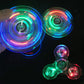 Creative Luminous LED Light Fidget Spinner Transparent Colorful Stress Relief Hand Spinner Glow In The Dark Anti-stress Toy Gift