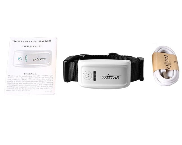 Dog GPS Tracker TK909 Waterproof IP65 Geo-fence 400h Standby Mini GPS Locator For Dog GPS For Cat Collar Voice Monitor FREE APP.