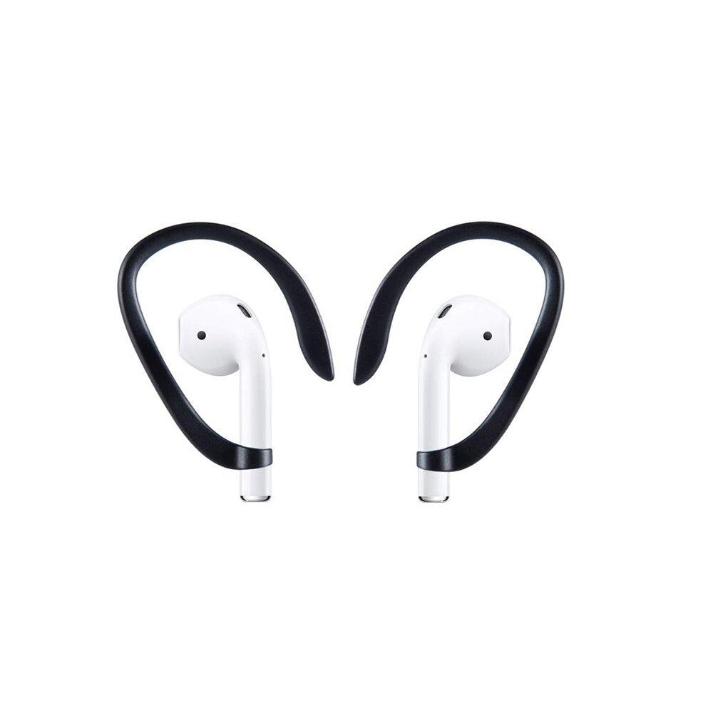 Luxury Anti lost earpods hook for Airpods holder headphone case silicon sport ear hook air pods protection earbuds accessory