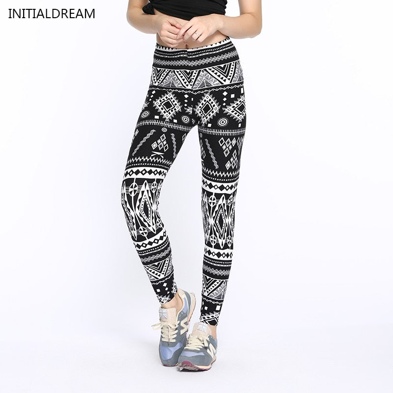 2022 Camouflage Printing Elasticity Leggings Fitness Pant Legins Casual Legging For Women