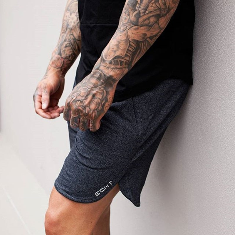 ECHT 2019 Top Quality Men Casual Brand Gyms Fitness Shorts Men Professional Bodybuilding Short Pants size M-XXL