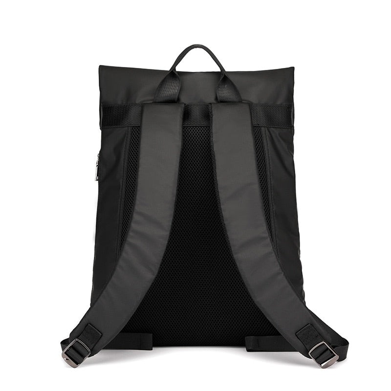 Large Capacity Backpack Business Laptop Backbag Roomy Anti-theft Comfortable Business Men Leisure Backpack Black.