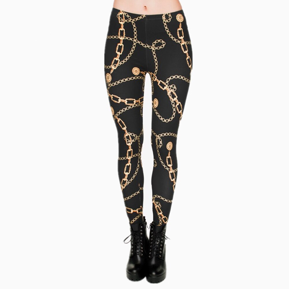 Brands Women Fashion Legging Aztec Round Ombre Printing leggins Slim High Waist Leggings Woman Pants