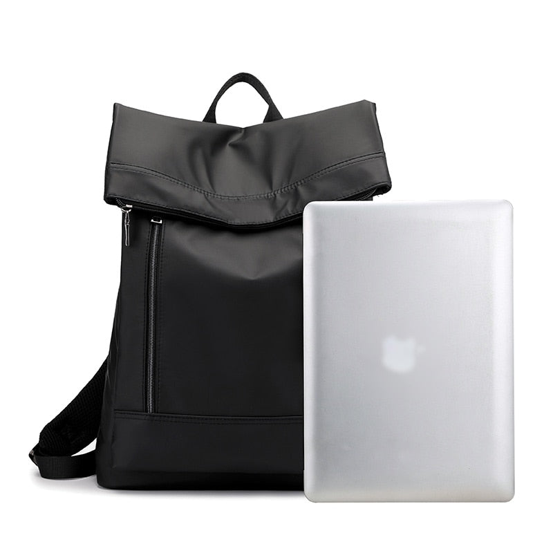 Large Capacity Backpack Business Laptop Backbag Roomy Anti-theft Comfortable Business Men Leisure Backpack Black.