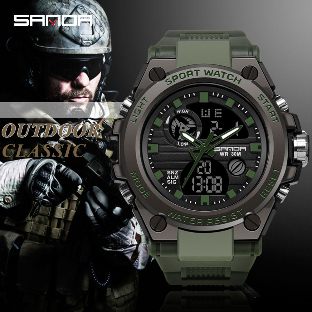 SANDA Brand G Style Men Digital Watch Shock Military Sports Watches Fashion Waterproof Electronic Wristwatch Mens 2020 Relogios.