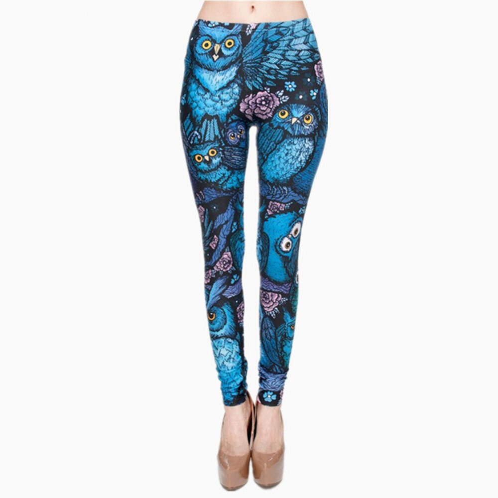 Brands Women Fashion Legging Aztec Round Ombre Printing leggins Slim High Waist Leggings Woman Pants