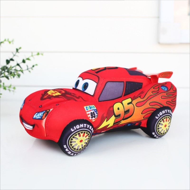 Disney Pixar Cars Kids Toys 17cm 25cm 35cm McQueen Plush Toys Cute Cartoon Cars Plush Toys Best Gifts For Childrens.