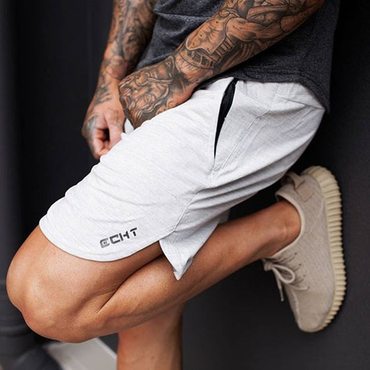 ECHT 2019 Top Quality Men Casual Brand Gyms Fitness Shorts Men Professional Bodybuilding Short Pants size M-XXL