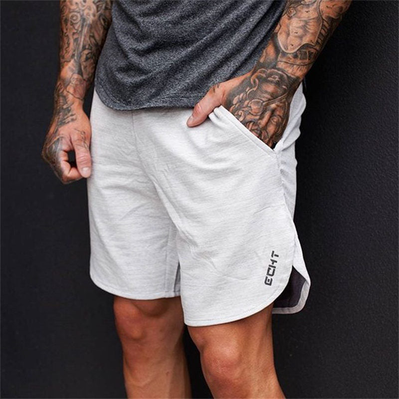 ECHT 2019 Top Quality Men Casual Brand Gyms Fitness Shorts Men Professional Bodybuilding Short Pants size M-XXL