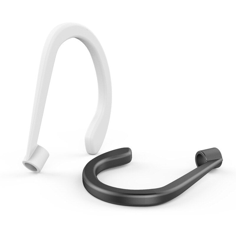 Luxury Anti lost earpods hook for Airpods holder headphone case silicon sport ear hook air pods protection earbuds accessory