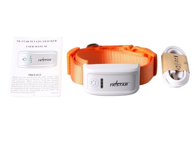 Dog GPS Tracker TK909 Waterproof IP65 Geo-fence 400h Standby Mini GPS Locator For Dog GPS For Cat Collar Voice Monitor FREE APP.