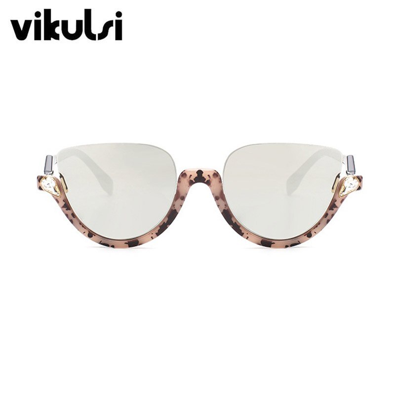 Luxury Diamond Cat Eye Shades Sunglasses Women 2017 Unique Brand Designer Clear Sun Glasses Fashion Style Sunglasses UV400 Gafas