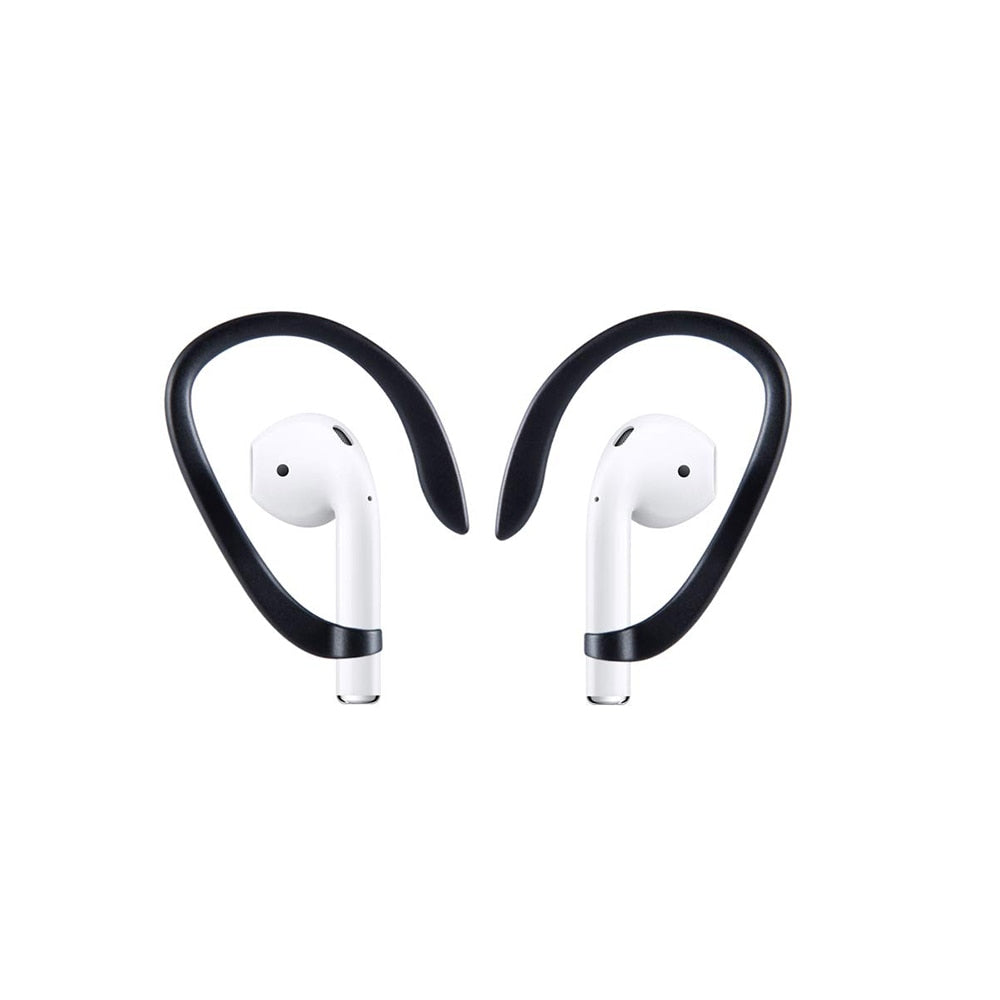 Luxury Anti lost earpods hook for Airpods holder headphone case silicon sport ear hook air pods protection earbuds accessory