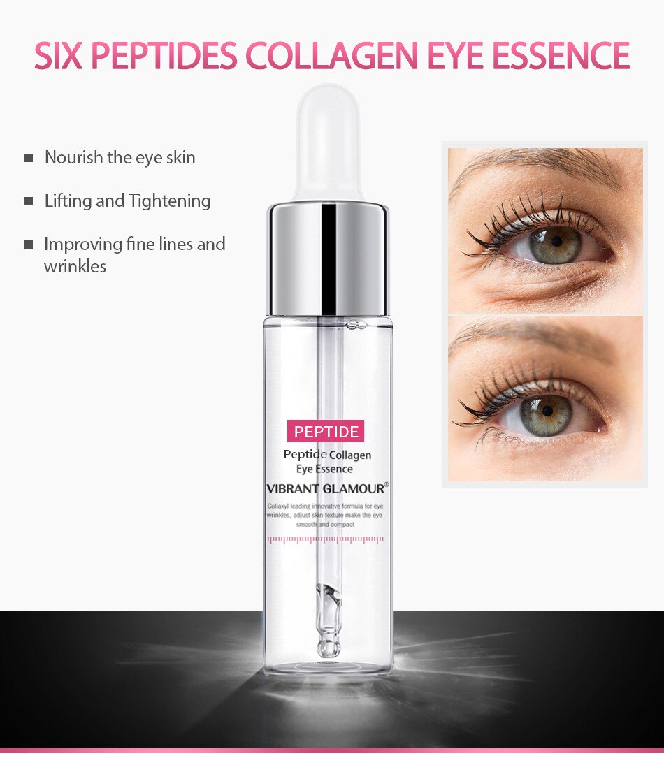 VIBRANT GLAMOUR Serum Set Hyaluronic Acid Collagen Peptides Face Serum Anti-wrinkle Shrink Pore Anti-Acne Moisturizing Skin Care