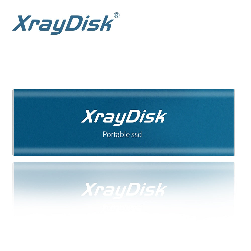 XrayDisk Portable SSD 256GB External SSD 512GB Portable SSD External hard drive hdd for laptop desktop with Type C USB3.1 Gen 2.