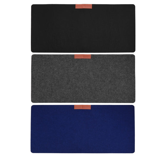 Large Office Computer Desk Mat Modern Table Keyboard Mouse Pad Wool Felt Laptop Cushion Desk Mat Gamer Mousepad Mat