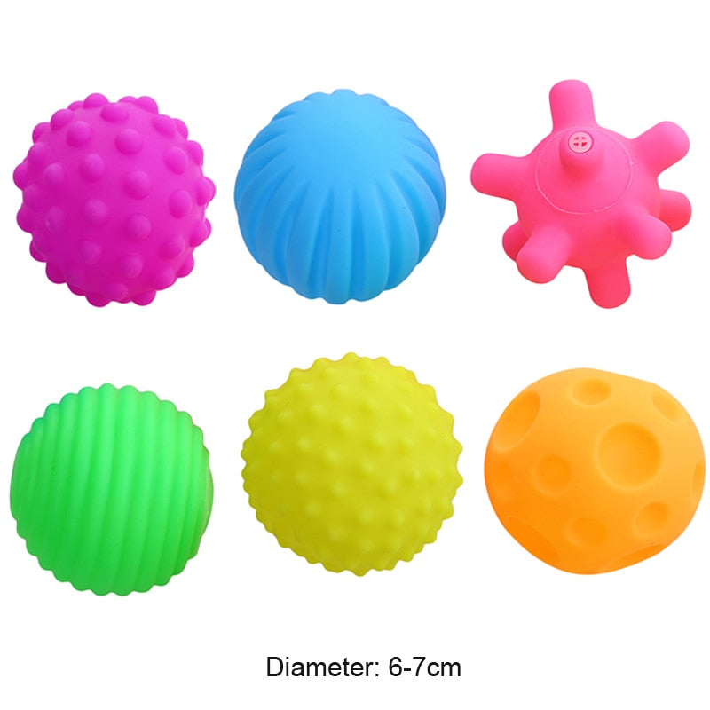 Baby Toy Ball Develop Infant Tactile Senses Toy Touch Ball Children Toys Baby Training Ball Massage Soft Ball 0 12 Months.
