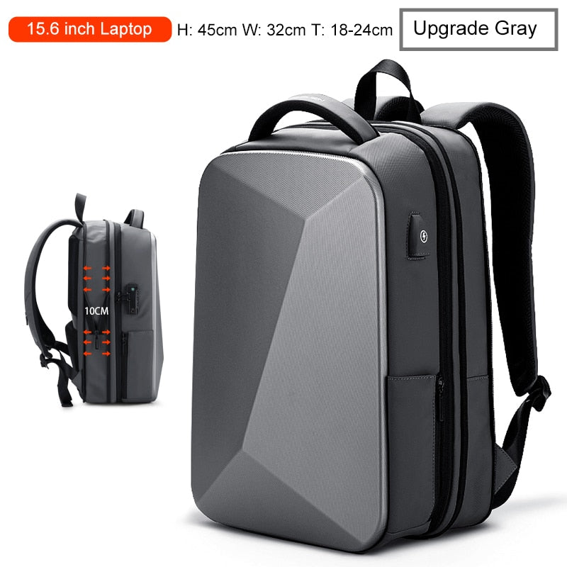 Fenruien Brand Laptop Backpack Anti-theft Waterproof School Backpacks USB Charging Men Business Travel Bag Backpack New Design.