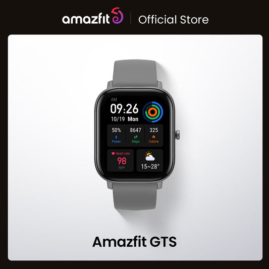Amazfit GTS Stock Global Version Smart Watch 5ATM Waterproof Swimming Smartwatch 14DaysBattery.