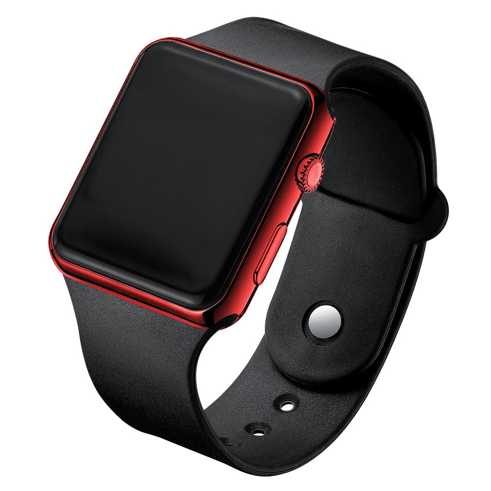 Digital Lover Watches Couple Watch Men For Women Electronic LED Digital Women Watch Fashion Casual Simple Silicone Female Watch.