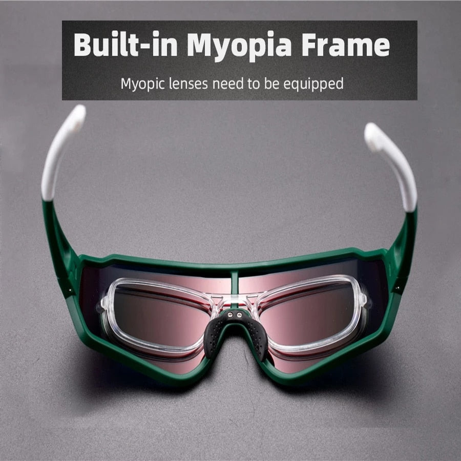 ROCKBROS Polarized Cycling Glasses Clear Bike Glasses Eyewear UV400 Outdoor Sport Sunglasses Men Women Cycling Sunglasses.
