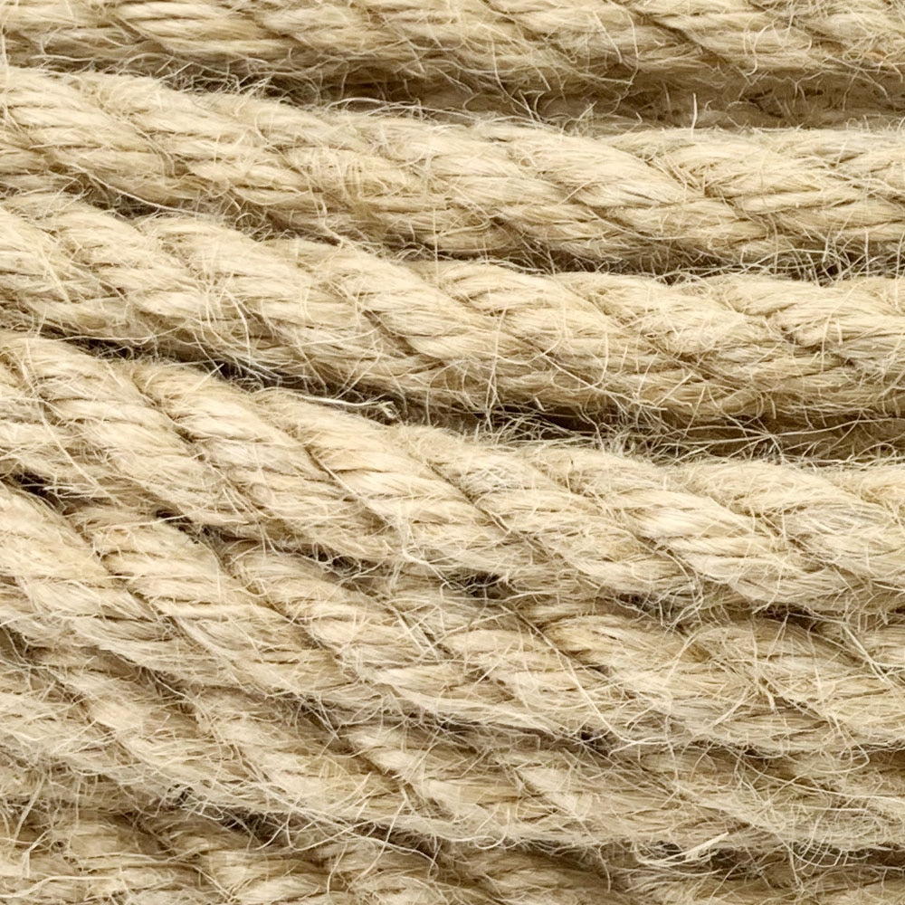 Natural Hemp Rope Cat Tree House DIY Cat Scratcher Rope Climbing Frame Replacement Binding Twine Rope For Cat Sharpen Claw